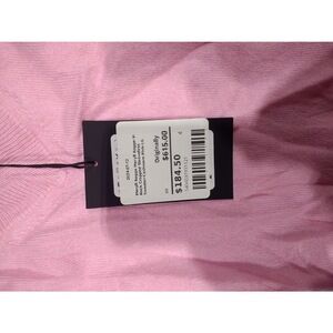 Meryll Rogge-V-Neck Cropped Sleeveless Sweater-Cashmere Pink-LG